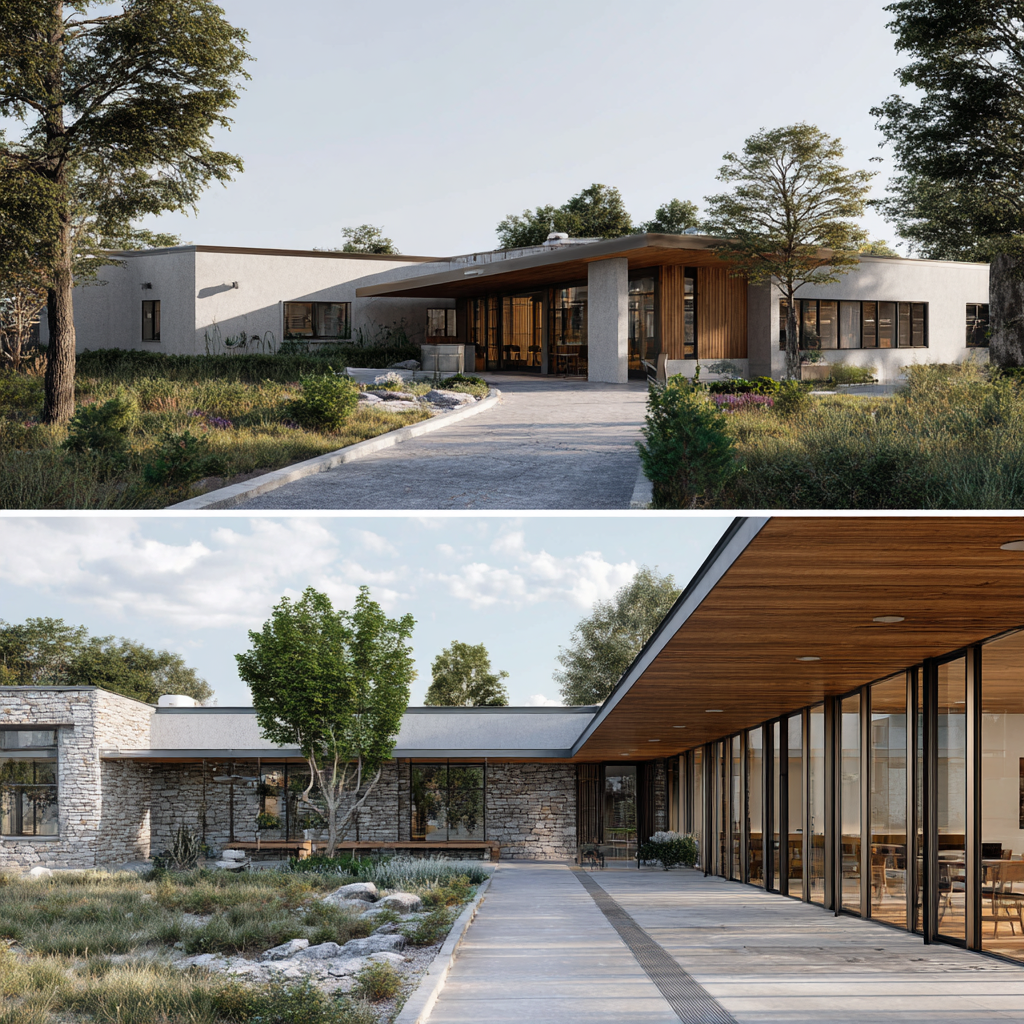 NRVT Rehabilitation private accommodations and living spaces